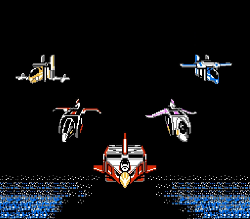 Choujin Sentai Jetman - геймплей игры Dendy\NES
